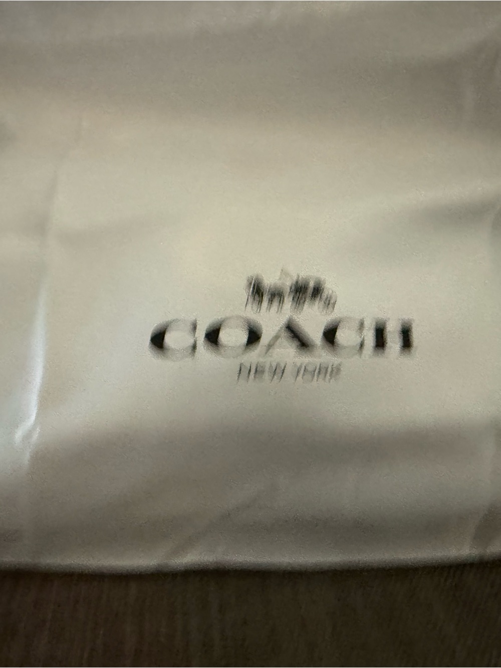 Coach Denim Cherry Tabby 20 with Gold 'C' Hardware - Picture 8 of 9